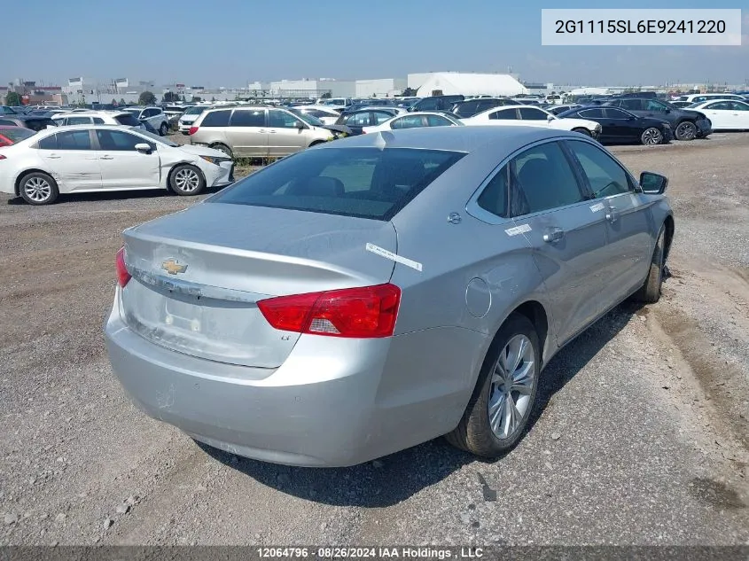 2G1115SL6E9241220 2014 Chevrolet Impala