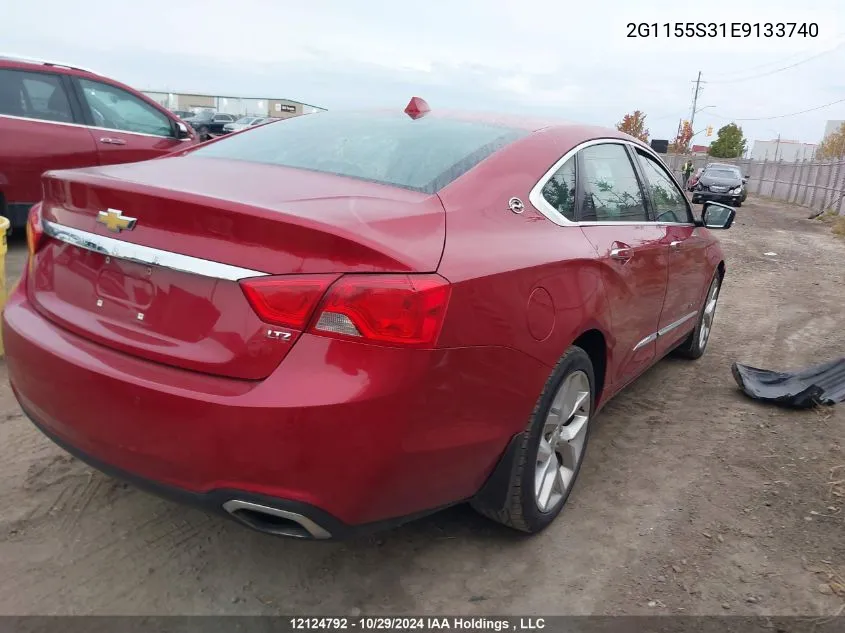 2014 Chevrolet Impala VIN: 2G1155S31E9133740 Lot: 12124792