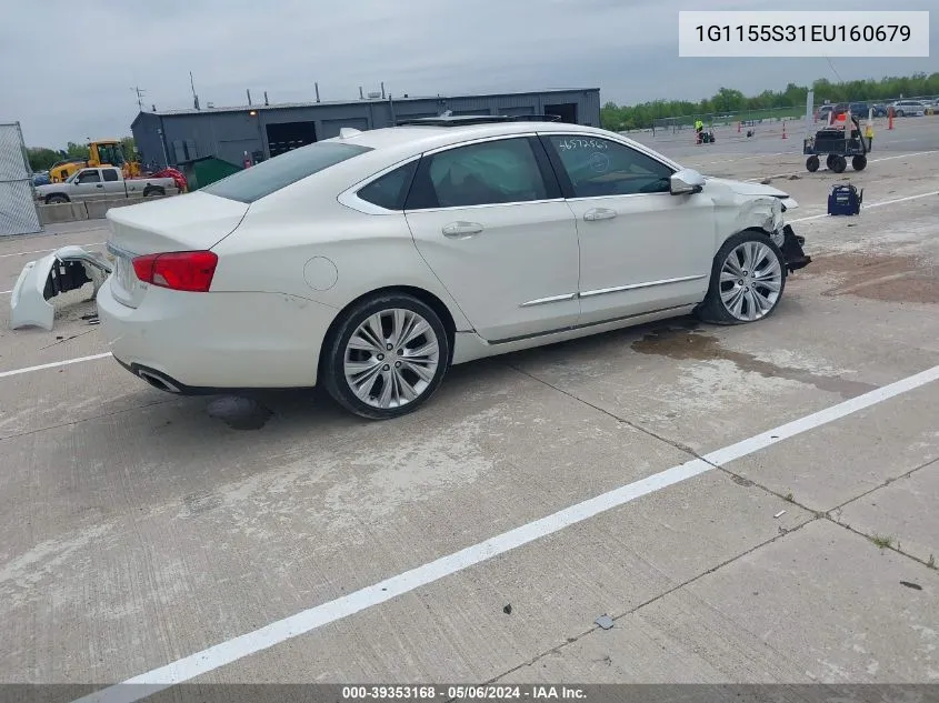 1G1155S31EU160679 2014 Chevrolet Impala 2Lz