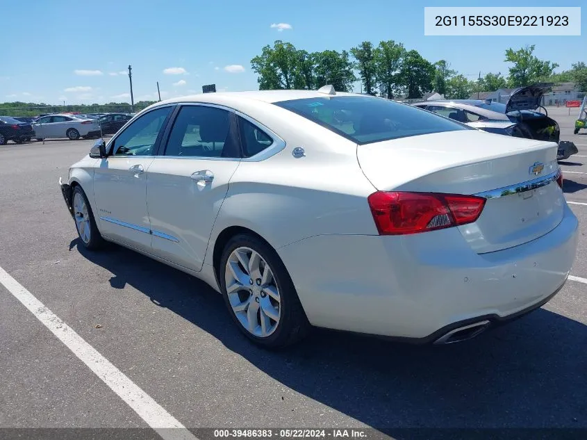 2G1155S30E9221923 2014 Chevrolet Impala 2Lz