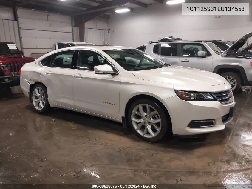 1G1125S31EU134558 2014 Chevrolet Impala 2Lt