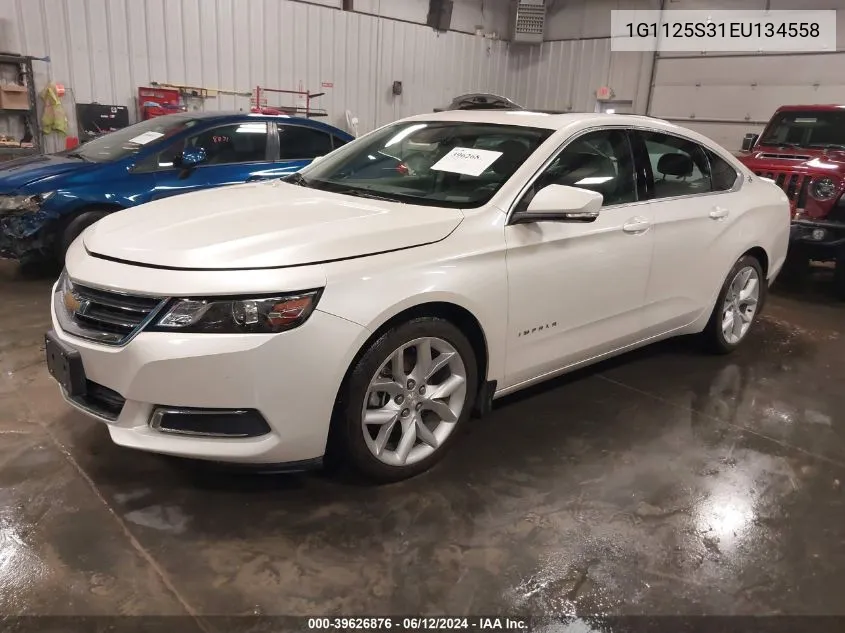 1G1125S31EU134558 2014 Chevrolet Impala 2Lt