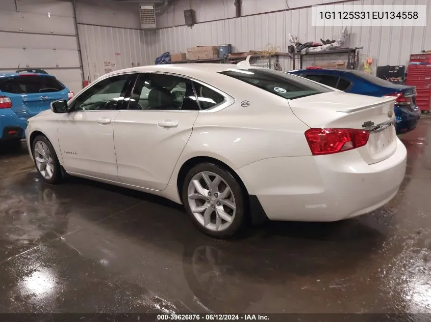 1G1125S31EU134558 2014 Chevrolet Impala 2Lt