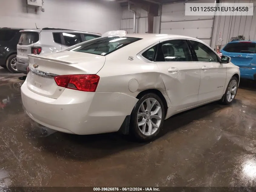 1G1125S31EU134558 2014 Chevrolet Impala 2Lt