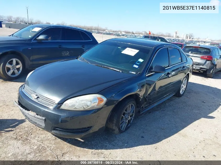 2014 Chevrolet Impala Limited VIN: 2G1WB5E37E1140815 Lot: 39710711