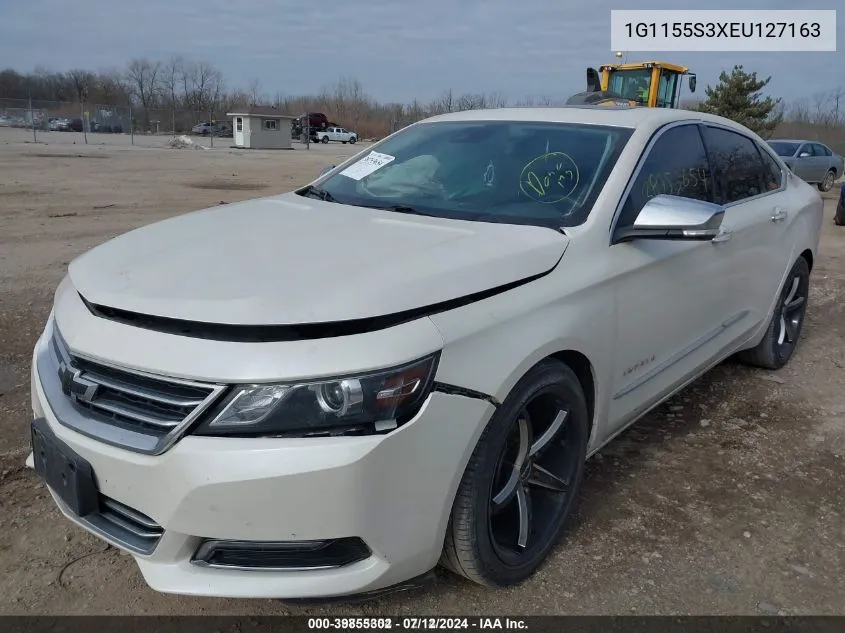 2014 Chevrolet Impala 2Lz VIN: 1G1155S3XEU127163 Lot: 39855302