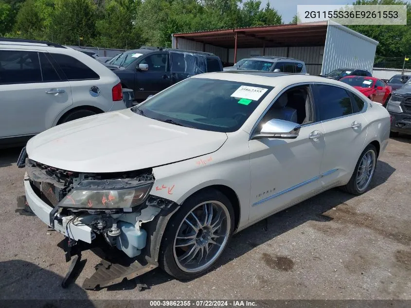 2G1155S36E9261553 2014 Chevrolet Impala 2Lz