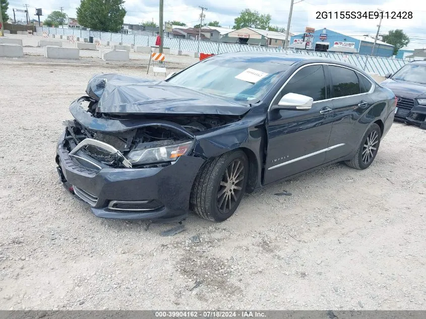 2G1155S34E9112428 2014 Chevrolet Impala 2Lz