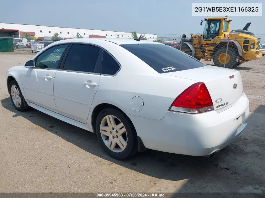 2G1WB5E3XE1166325 2014 Chevrolet Impala Limited Lt