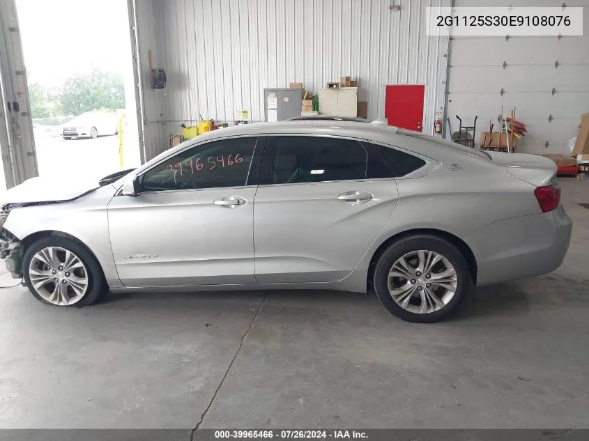 2014 Chevrolet Impala 2Lt VIN: 2G1125S30E9108076 Lot: 39965466