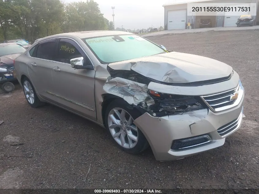 2G1155S30E9117531 2014 Chevrolet Impala 2Lz