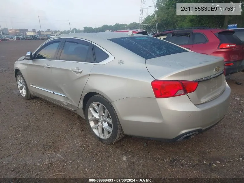 2G1155S30E9117531 2014 Chevrolet Impala 2Lz