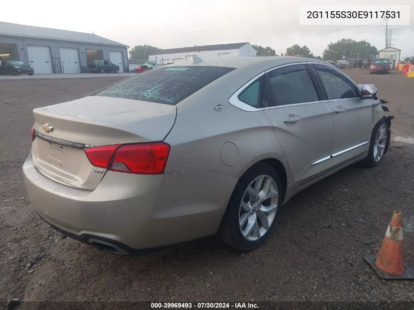 2G1155S30E9117531 2014 Chevrolet Impala 2Lz