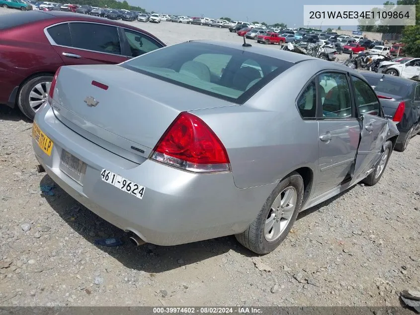 2G1WA5E34E1109864 2014 Chevrolet Impala Limited Ls