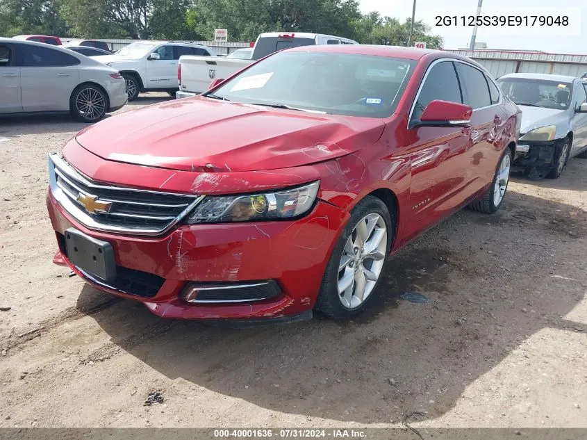 2014 Chevrolet Impala 2Lt VIN: 2G1125S39E9179048 Lot: 40001636