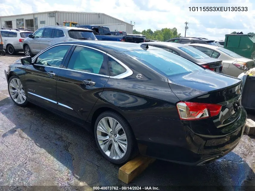 2014 Chevrolet Impala 2Lz VIN: 1G1155S3XEU130533 Lot: 40073762