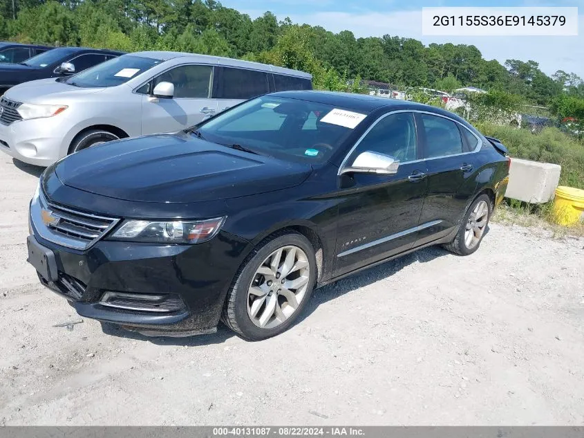 2014 Chevrolet Impala 2Lz VIN: 2G1155S36E9145379 Lot: 40131087