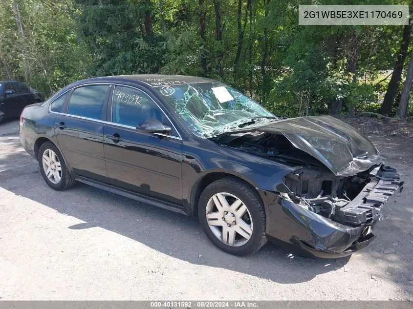 2014 Chevrolet Impala Limited Lt VIN: 2G1WB5E3XE1170469 Lot: 40131592