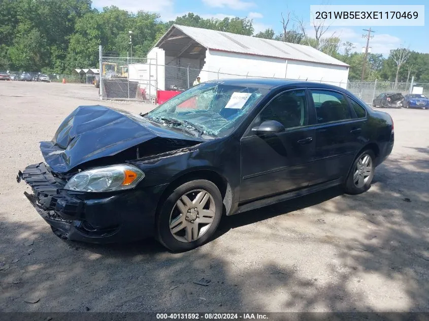 2G1WB5E3XE1170469 2014 Chevrolet Impala Limited Lt