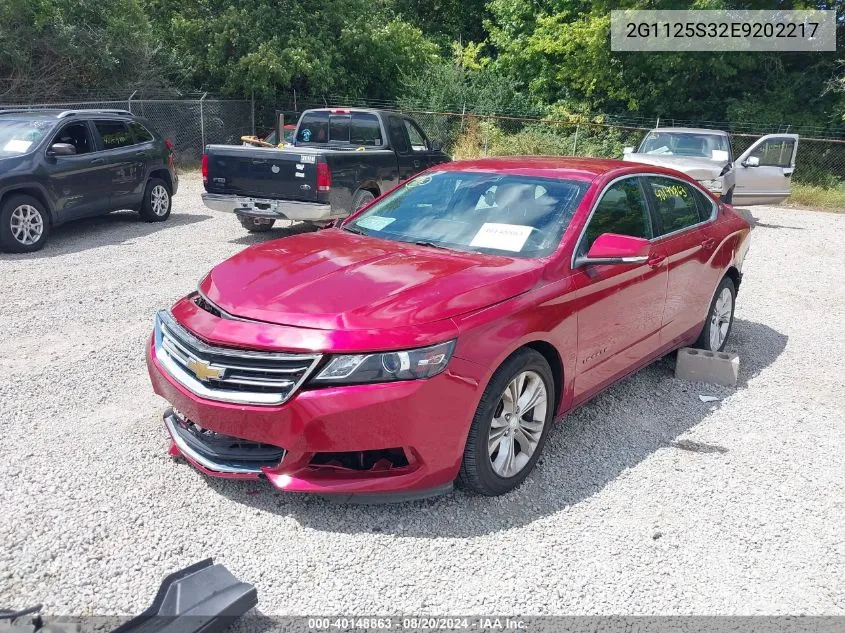 2G1125S32E9202217 2014 Chevrolet Impala 2Lt