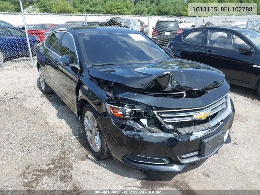 1G1115SL8EU102788 2014 Chevrolet Impala Lt