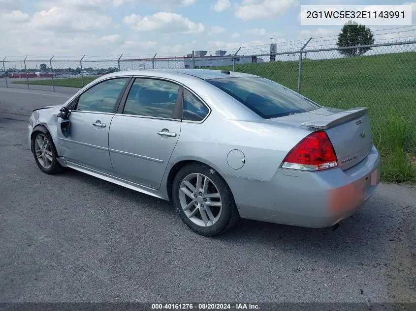 2014 Chevrolet Impala Limited Ltz VIN: 2G1WC5E32E1143991 Lot: 40161276