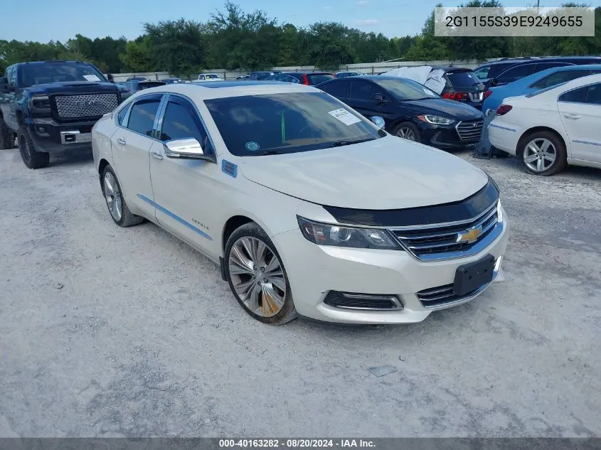 2014 Chevrolet Impala 2Lz VIN: 2G1155S39E9249655 Lot: 40163282