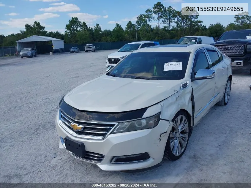 2014 Chevrolet Impala 2Lz VIN: 2G1155S39E9249655 Lot: 40163282