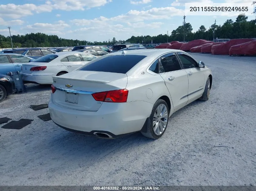 2014 Chevrolet Impala 2Lz VIN: 2G1155S39E9249655 Lot: 40163282