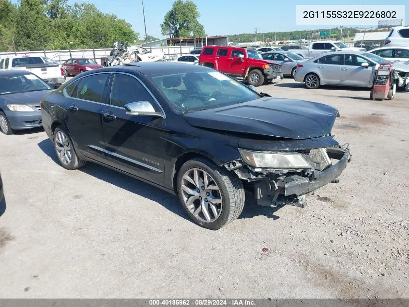 2G1155S32E9226802 2014 Chevrolet Impala 2Lz