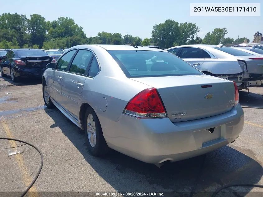 2014 Chevrolet Impala Limited Ls VIN: 2G1WA5E30E1171410 Lot: 40189316