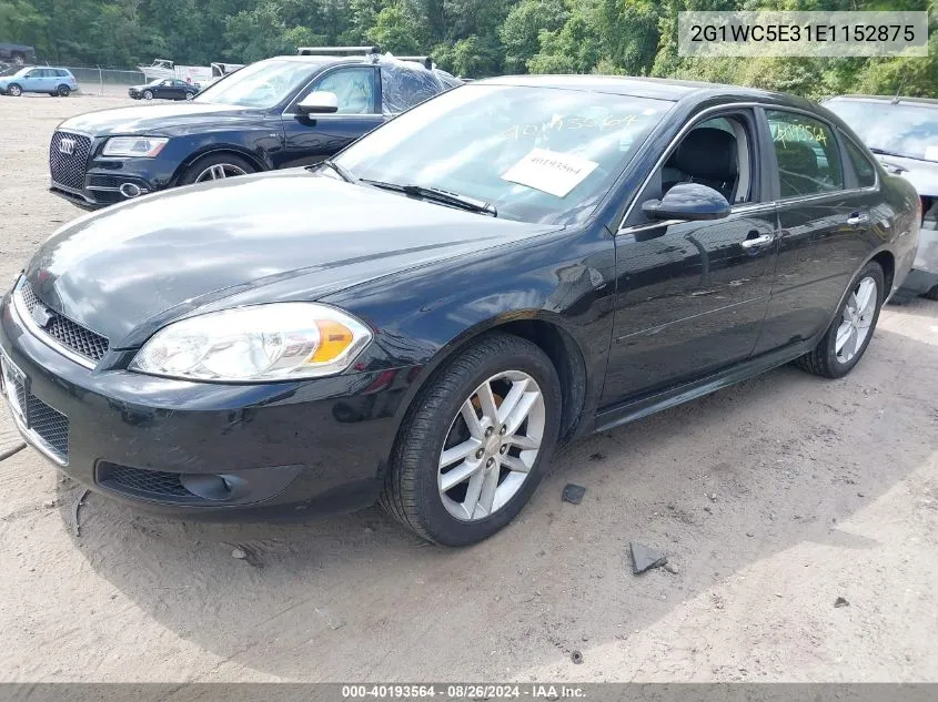 2014 Chevrolet Impala Limited Ltz VIN: 2G1WC5E31E1152875 Lot: 40193564