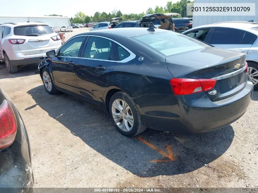 2014 Chevrolet Impala 2Lt VIN: 2G1125S32E9130709 Lot: 40196193