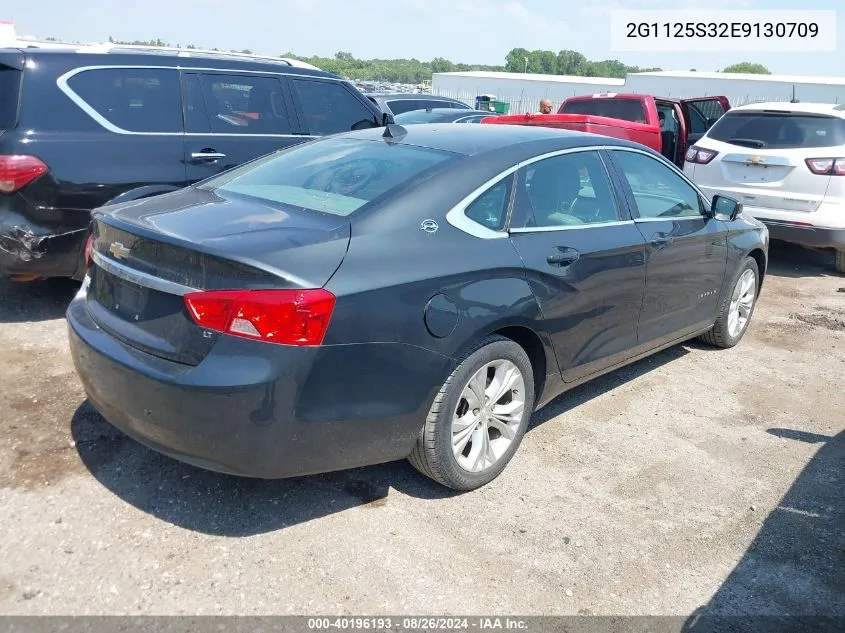 2014 Chevrolet Impala 2Lt VIN: 2G1125S32E9130709 Lot: 40196193