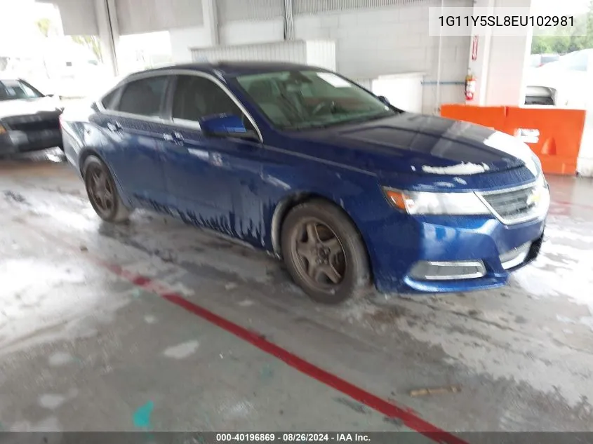 1G11Y5SL8EU102981 2014 Chevrolet Impala 1Ls