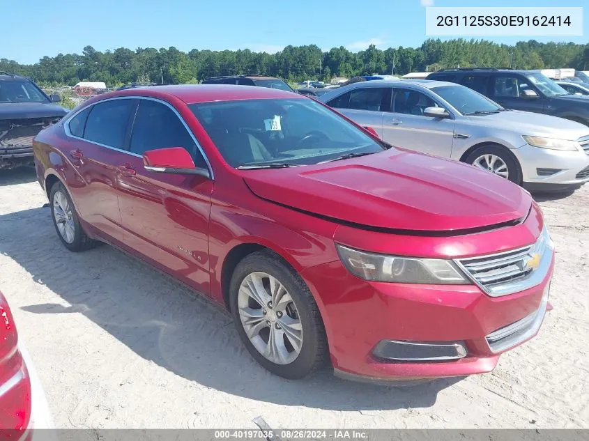 2014 Chevrolet Impala 2Lt VIN: 2G1125S30E9162414 Lot: 40197035