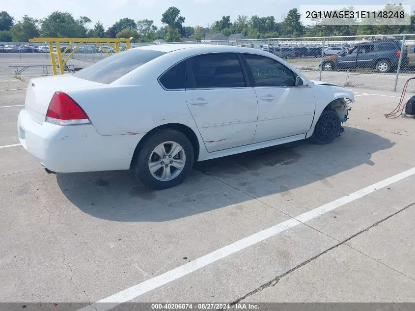 2G1WA5E31E1148248 2014 Chevrolet Impala Limited Ls