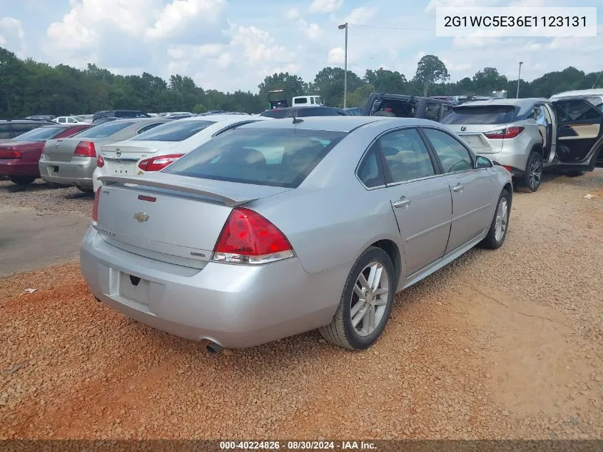 2014 Chevrolet Impala Limited Ltz VIN: 2G1WC5E36E1123131 Lot: 40224826