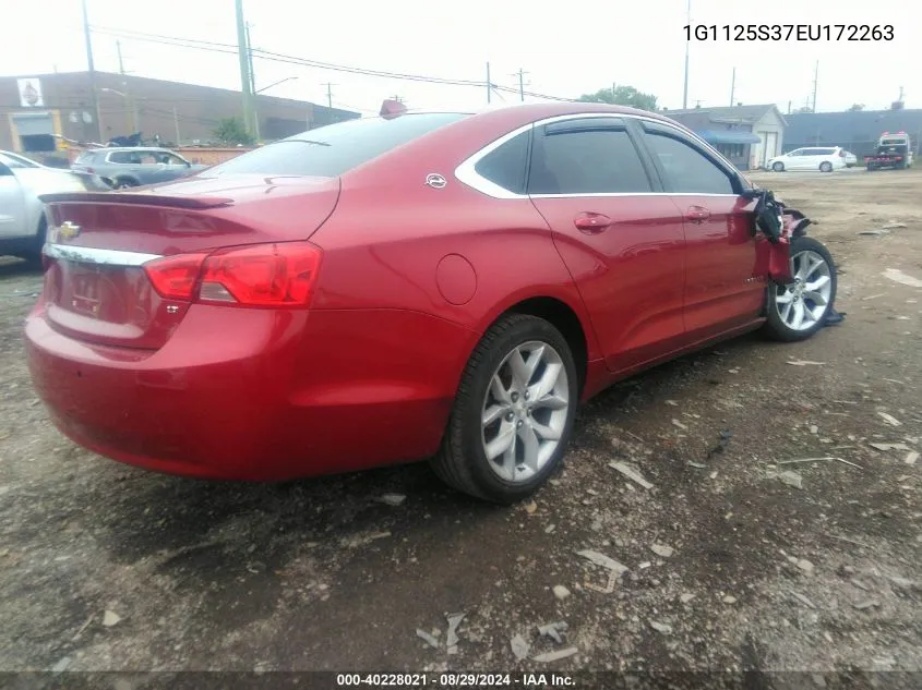 1G1125S37EU172263 2014 Chevrolet Impala 2Lt