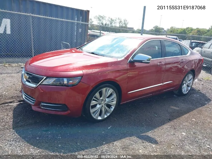 2G1155S31E9187068 2014 Chevrolet Impala 2Lz