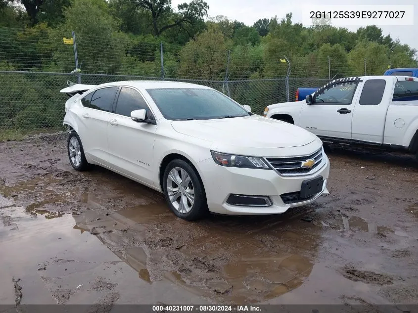 2014 Chevrolet Impala 2Lt VIN: 2G1125S39E9277027 Lot: 40231007