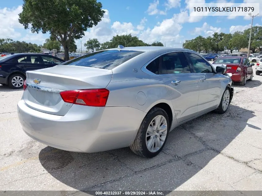 2014 Chevrolet Impala 1Ls VIN: 1G11Y5SLXEU171879 Lot: 40232037