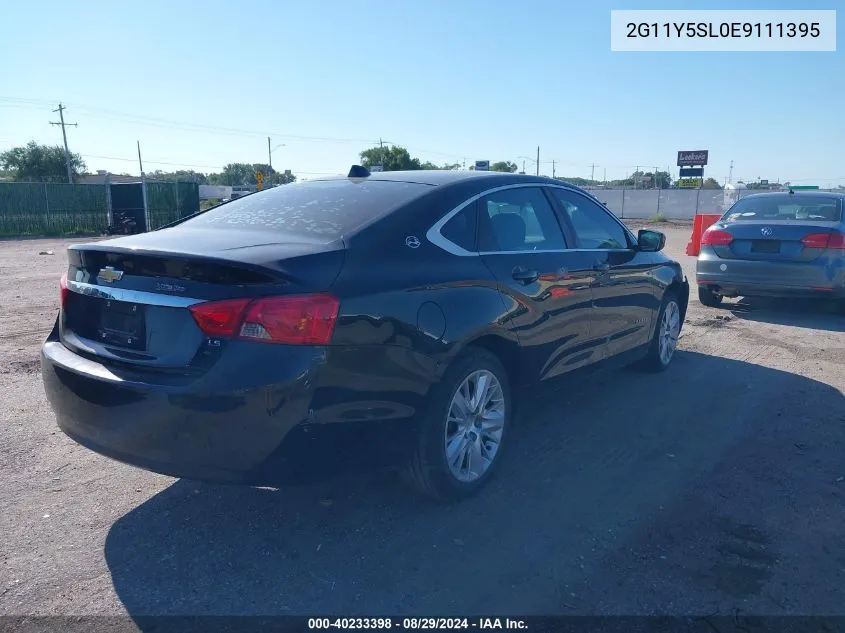 2G11Y5SL0E9111395 2014 Chevrolet Impala 1Ls