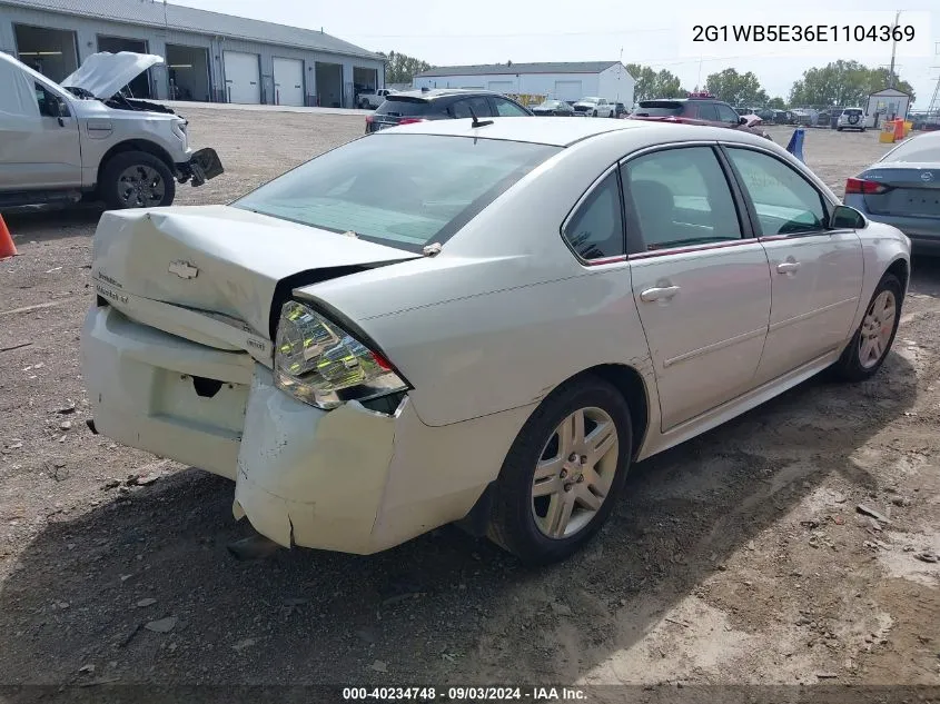 2014 Chevrolet Impala Limited Lt VIN: 2G1WB5E36E1104369 Lot: 40234748