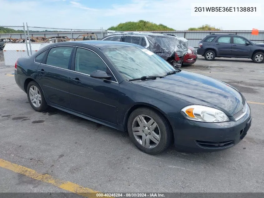 2014 Chevrolet Impala Limited Lt VIN: 2G1WB5E36E1138831 Lot: 40245284