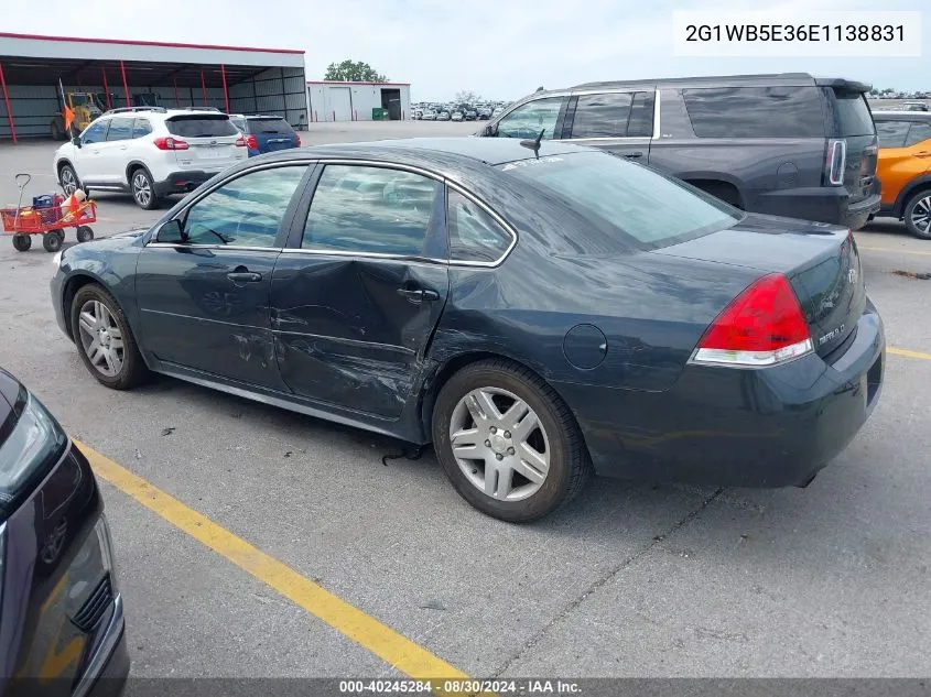 2G1WB5E36E1138831 2014 Chevrolet Impala Limited Lt