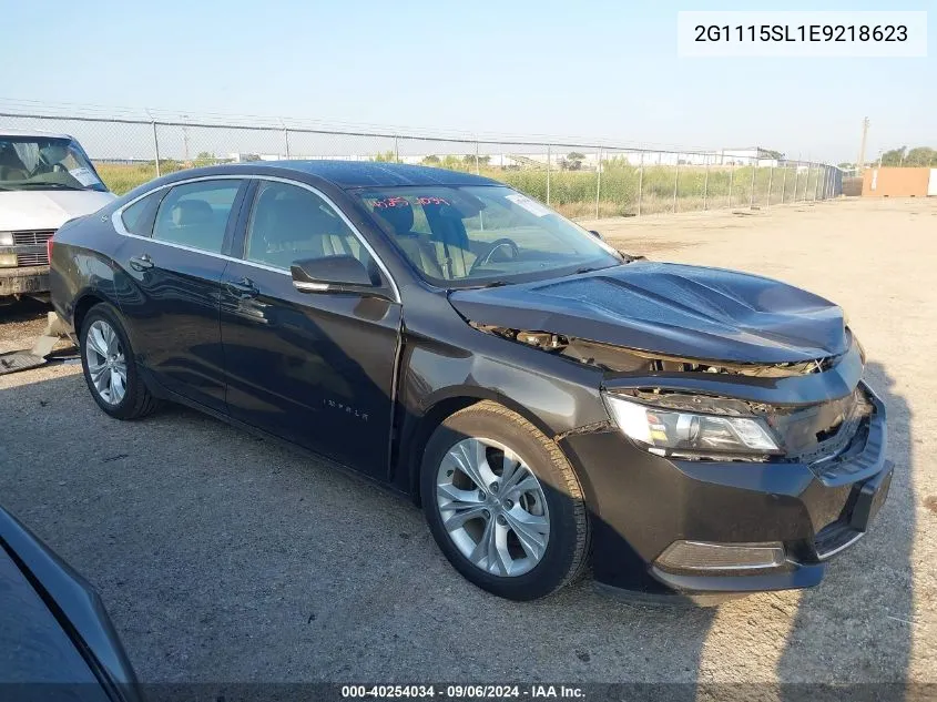 2G1115SL1E9218623 2014 Chevrolet Impala Lt