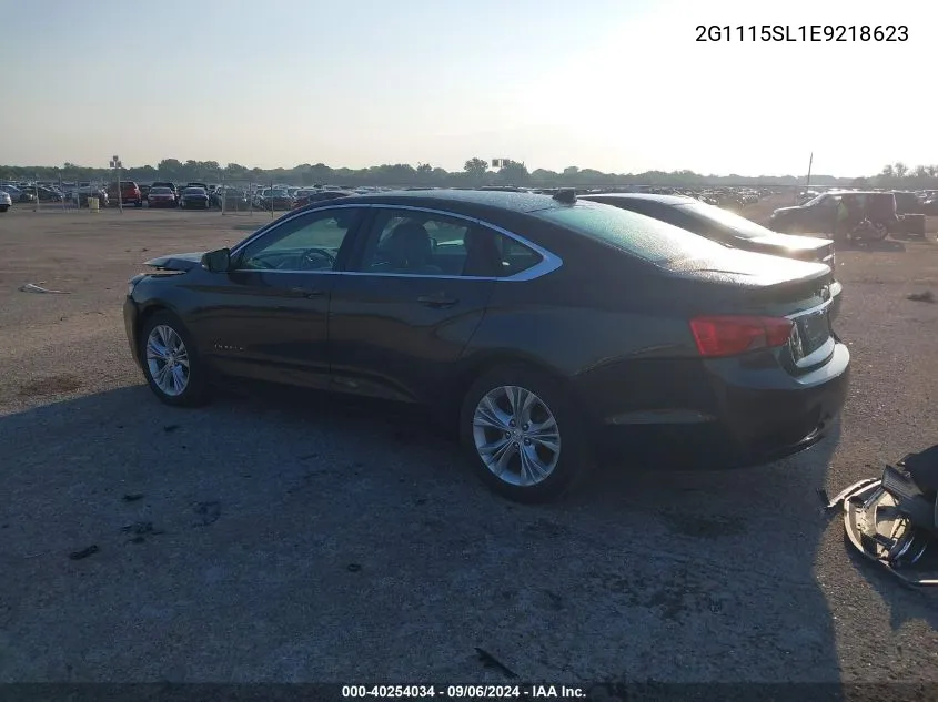 2014 Chevrolet Impala Lt VIN: 2G1115SL1E9218623 Lot: 40254034