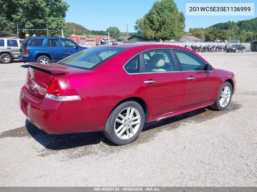 2014 Chevrolet Impala Limited Ltz VIN: 2G1WC5E35E1136999 Lot: 40265724