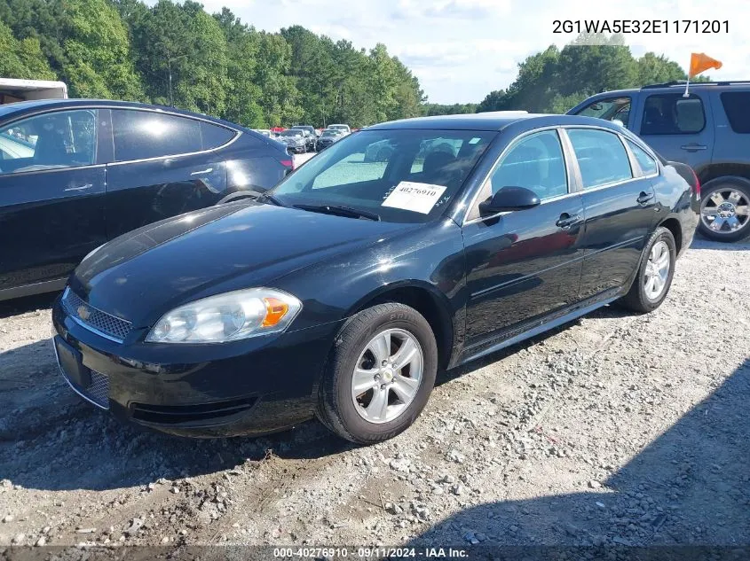 2014 Chevrolet Impala Limited Ls VIN: 2G1WA5E32E1171201 Lot: 40276910